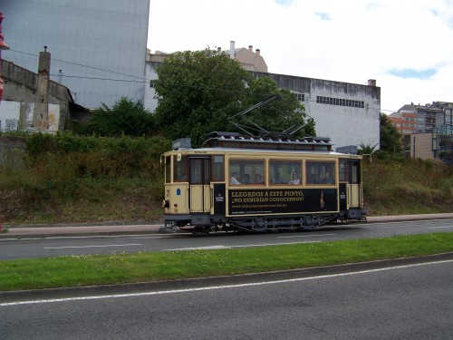 Tramway pour touristes