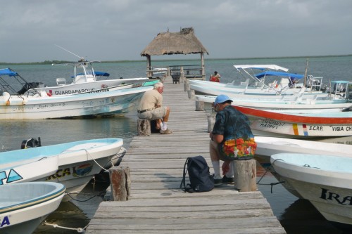 punta allen l'appontementavec pat et ph (2).JPG