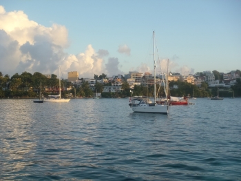 antilles,guadeloupe,catamaran