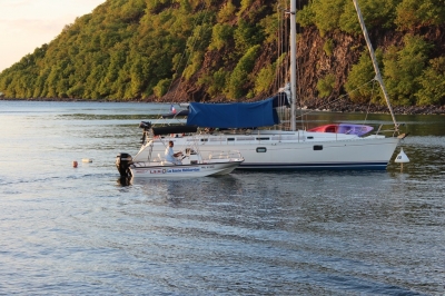 antilles,guadeloupe,catamaran